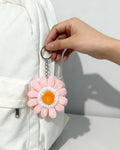 Handmade Pipe Cleaner Flower Keychain